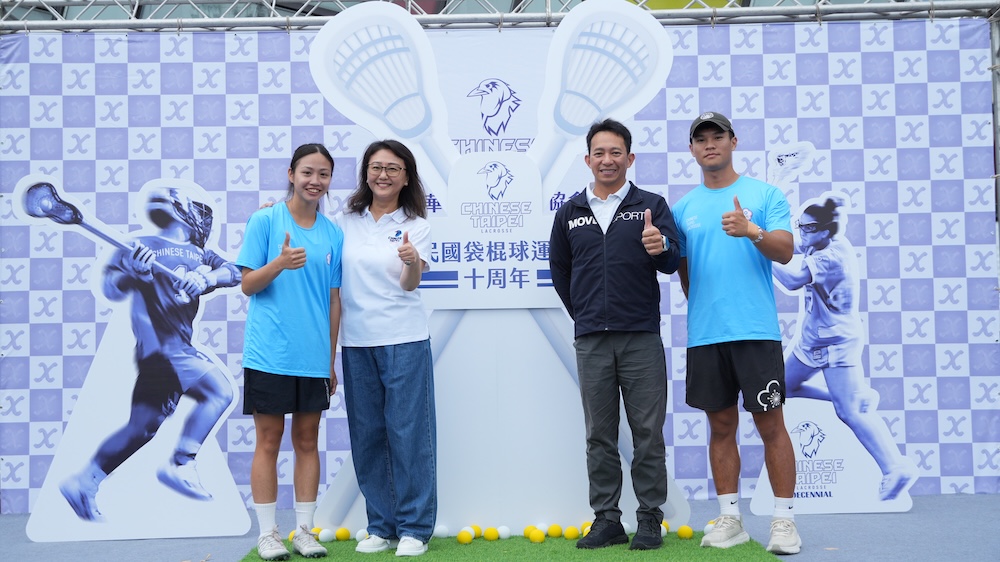 【有影】袋棍球運動慶祝登台10週年 積極培養國手征戰2028奧運 235 cnews124241011a03