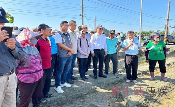 雲林紅蘿蔔田遭豪雨颱風雙重夾擊 損毀九成 劉建國籲中央緊急啟動救助
