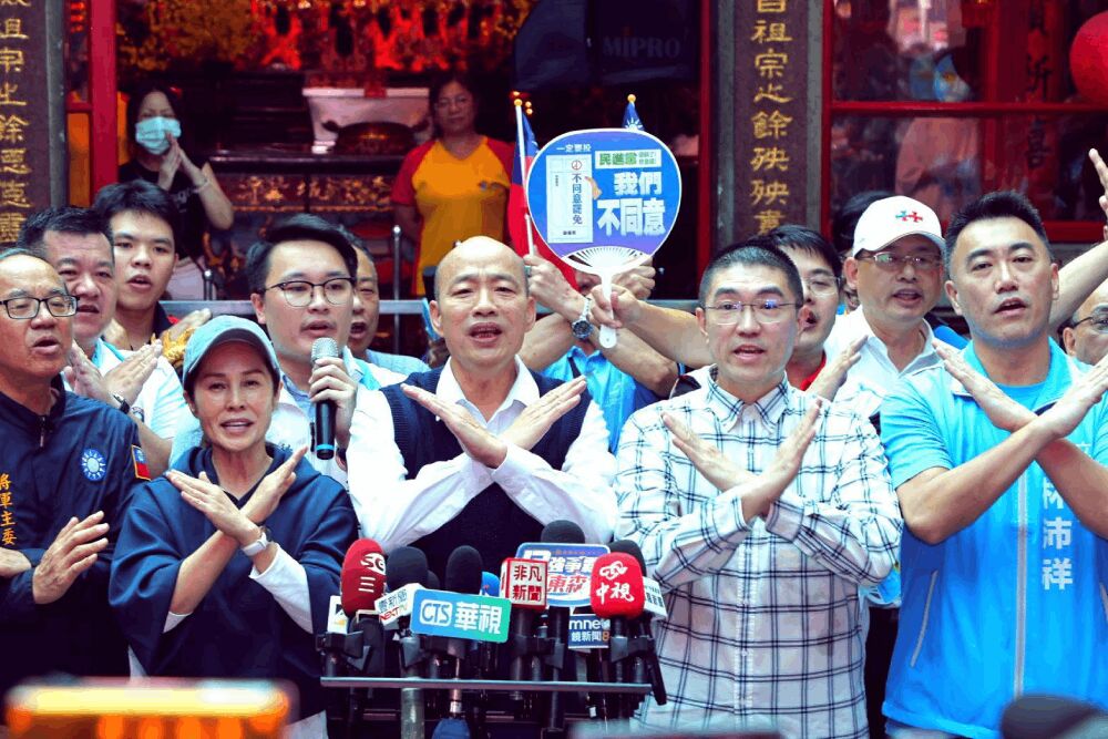 【有影】韓國瑜自嘲「他去選總統了嗎?」 高級幽默凸顯罷免謝國樑無正當性 206 照片來源:中國國民黨基隆市黨部