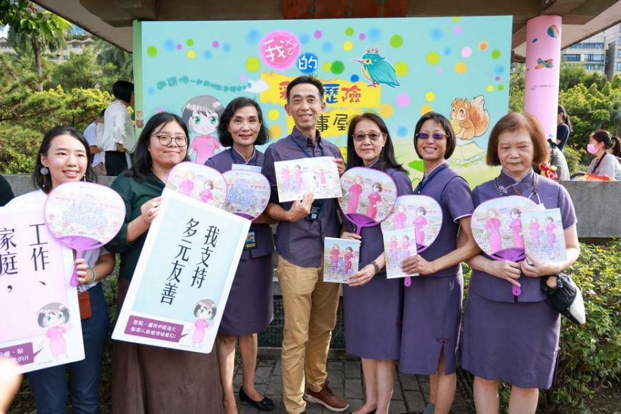 響應「臺灣女孩日」國父紀念館推出漫畫「進擊吧!花漾正義 」