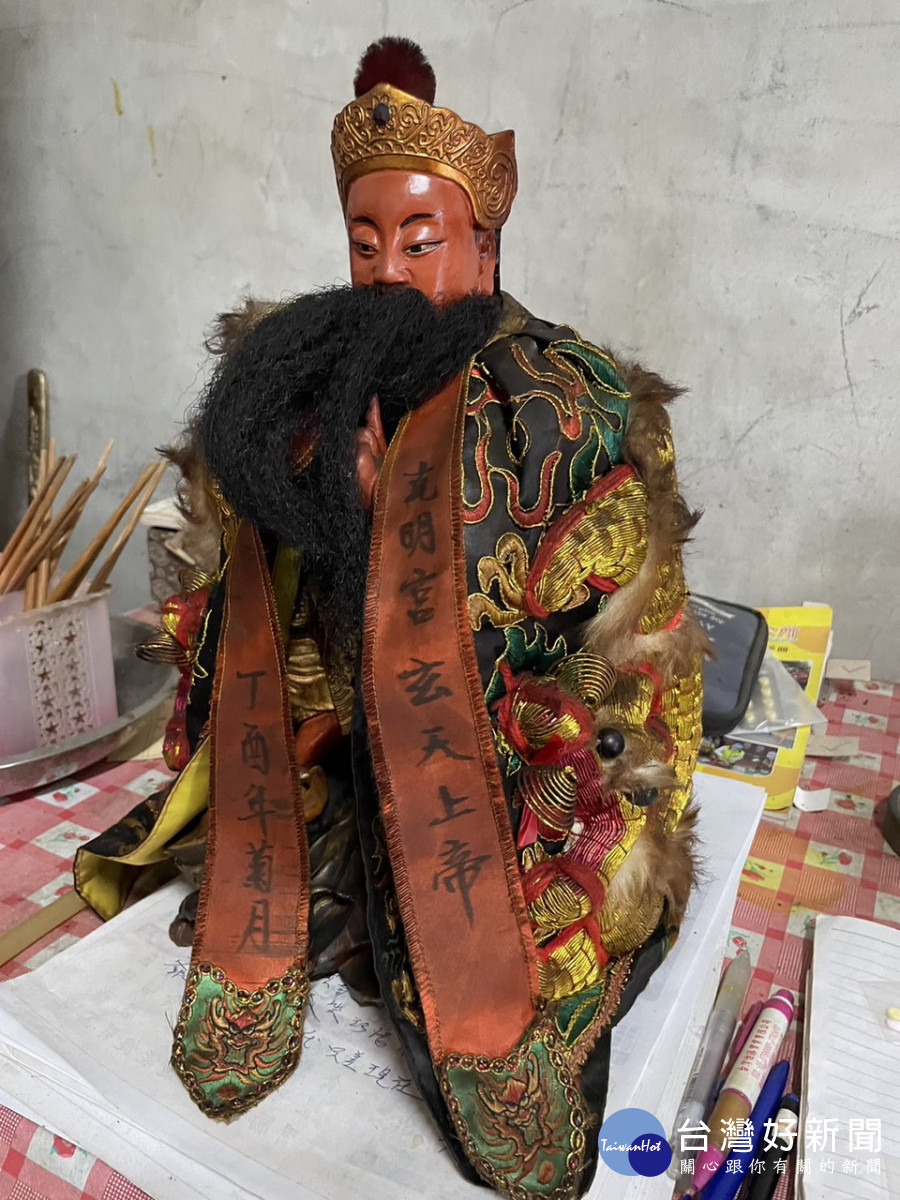 警方火速將玄天上帝神尊送返。(竹山分局提供)