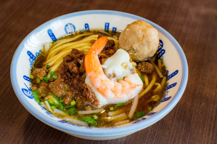 台南的傳統美食擔仔麵。 圖:Agoda/提供