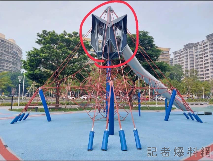 ▲網友帶小孩前往高雄左營綠園道公園,疑似遭到「露鳥」猥褻。(圖/取自「高雄特色公園ing」社團)