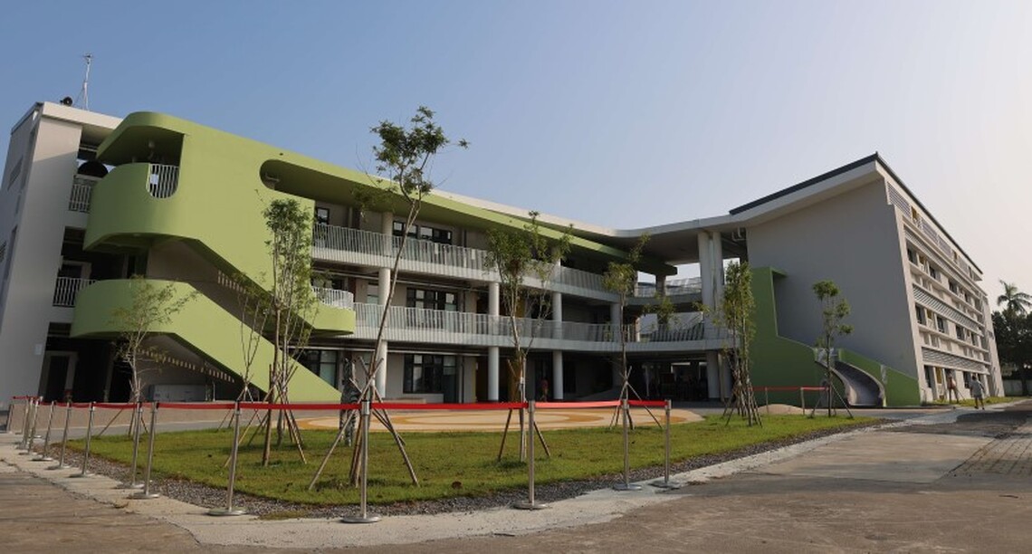 百年大埤國小歡喜入新厝 張麗善:讓孩子在安全校園快樂學習