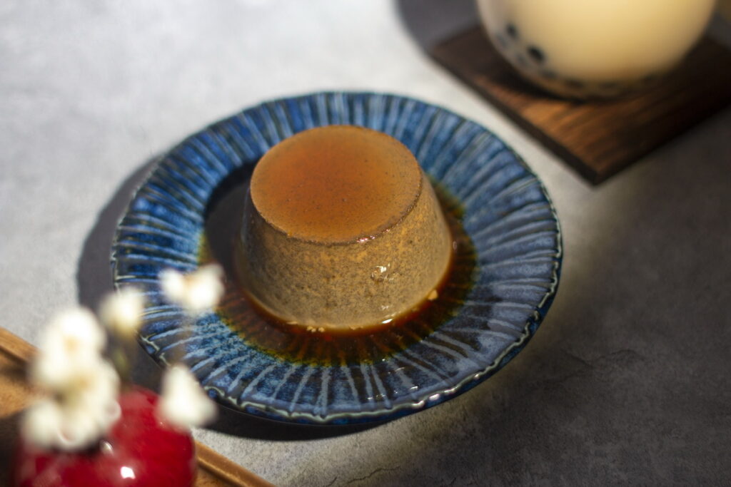 「玖仰」茶食文化館 濃口焦糖布丁
