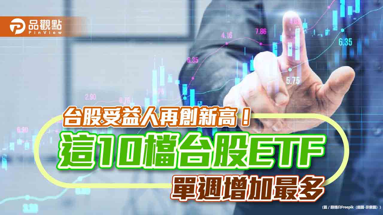 台股ETF受益人990萬再創新高 00919成第三檔百萬國民ETF!