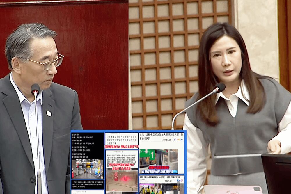 北捷火警誤響率94% 柳采葳:民眾習慣「狼來了」沒人跑 235 照片來源:台北市議會直播截圖