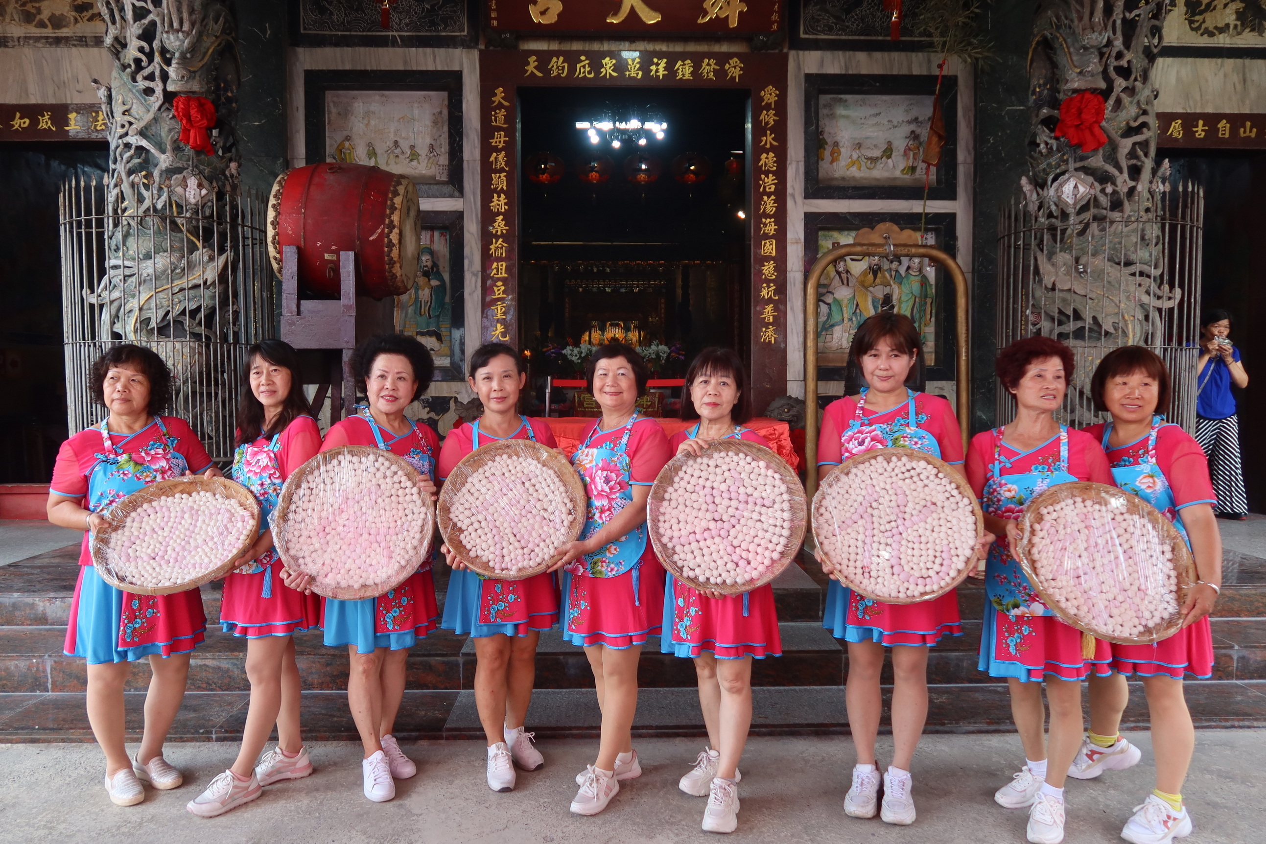 ▲彰化縣三山國王客底文化節今年由永靖鄉舜天宮主辦， 10月19、20日登場，將有39間三山國王廟、117尊神尊齊聚一堂。（記者張溎壕攝）
