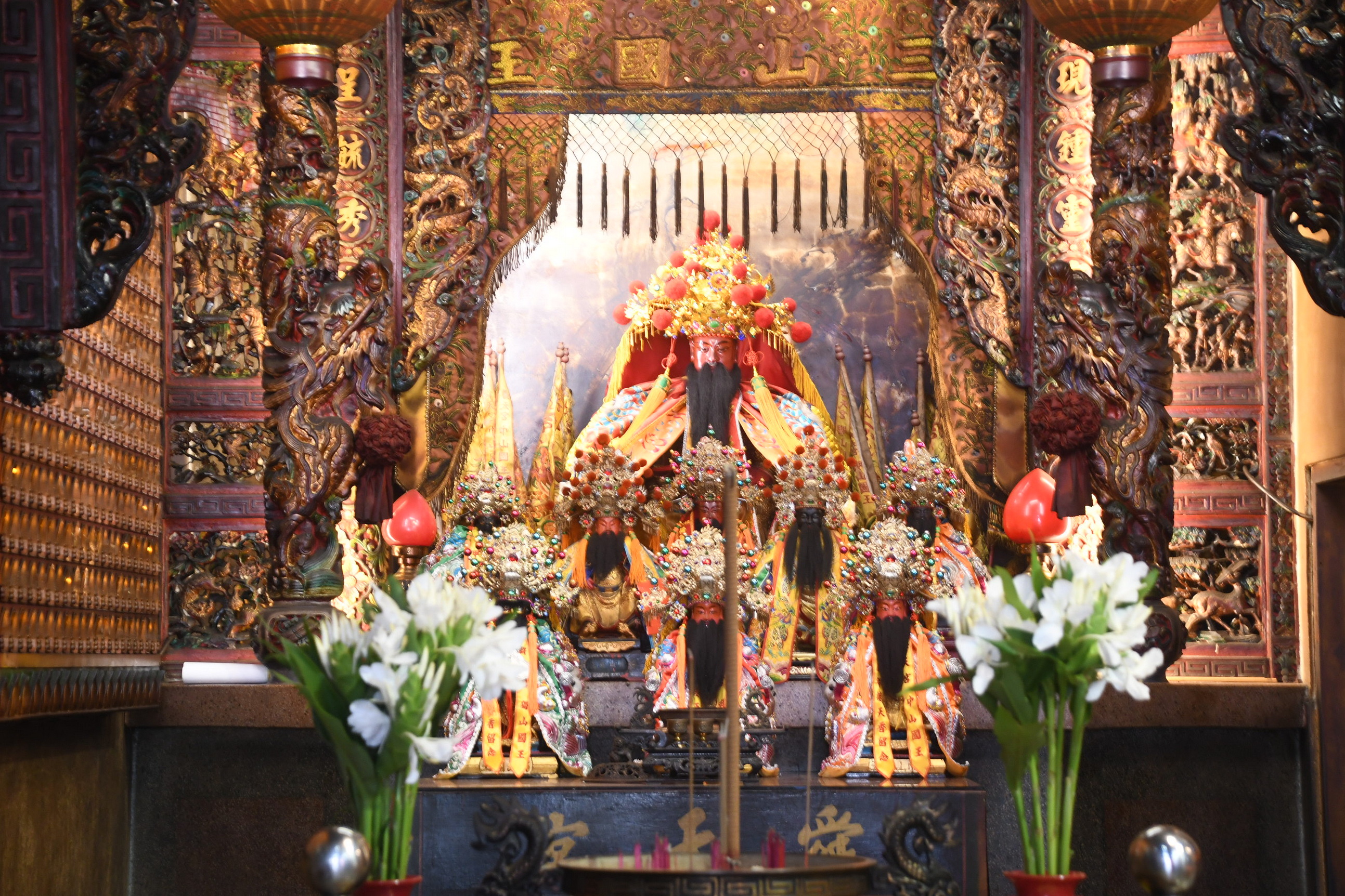 ▲彰化縣三山國王客底文化節今年由永靖鄉舜天宮主辦， 10月19、20日登場，將有39間三山國王廟、117尊神尊齊聚一堂。（記者張溎壕攝）