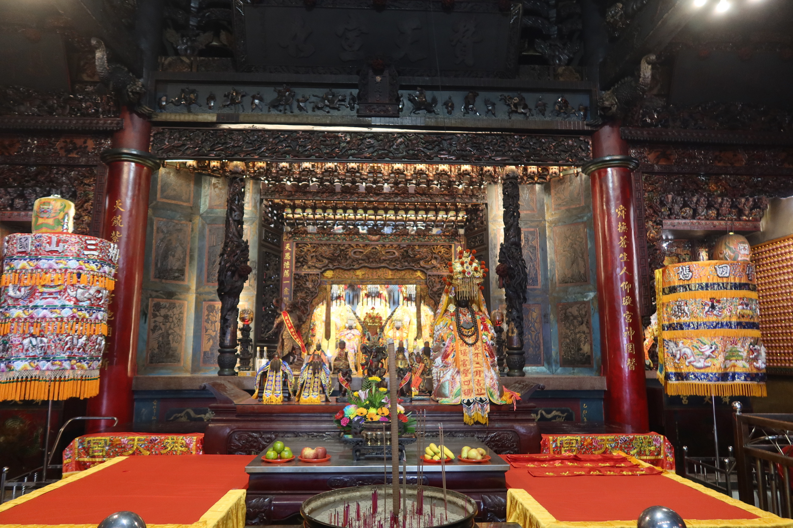 ▲彰化縣三山國王客底文化節今年由永靖鄉舜天宮主辦， 10月19、20日登場，將有39間三山國王廟、117尊神尊齊聚一堂。（記者張溎壕攝）