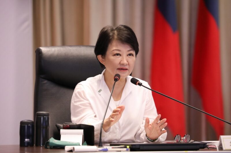 ▲ 台中市長盧秀燕今（15）日上午主持第644次市政會議。（圖／台中市政府提供）
