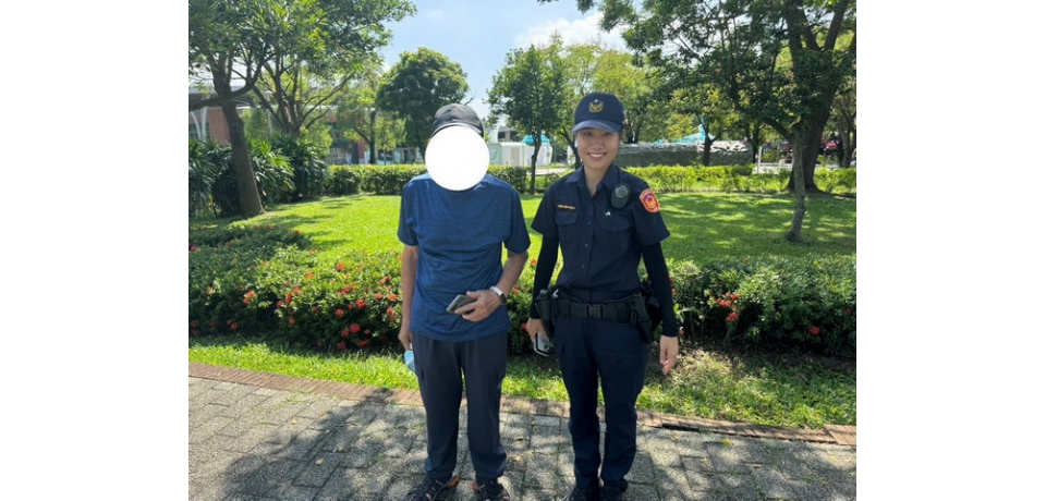 雲林古坑綠色隧道旅遊迷路 雲林縣古坑分駐所警成功救援台中旅客
