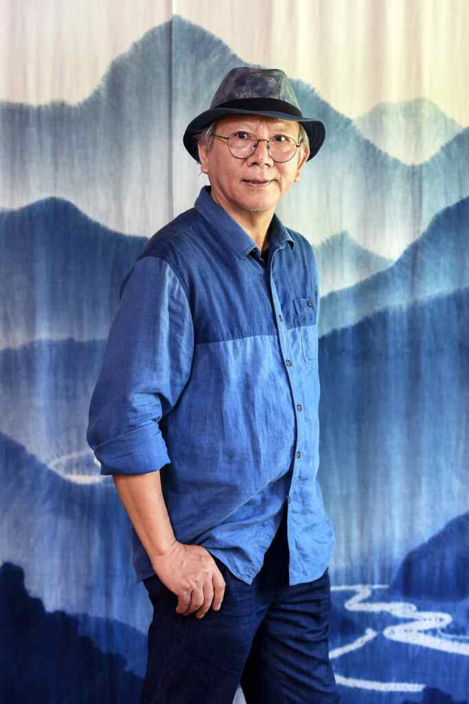 ▲染織工藝臺灣天然本色,陳景林獲頒「2024年國家工藝成就獎」。(記者張玉泰翻攝)