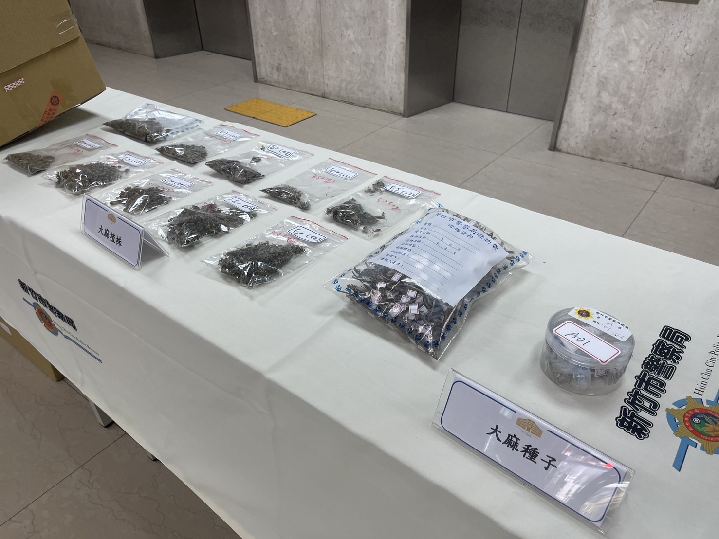 全台檢警大掃麻　破獲歷年最大宗查扣5659株 231