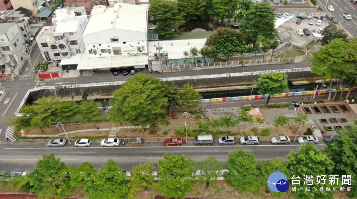 嘉義市太平社區的「欖仁菜園子」/嘉義市府提供