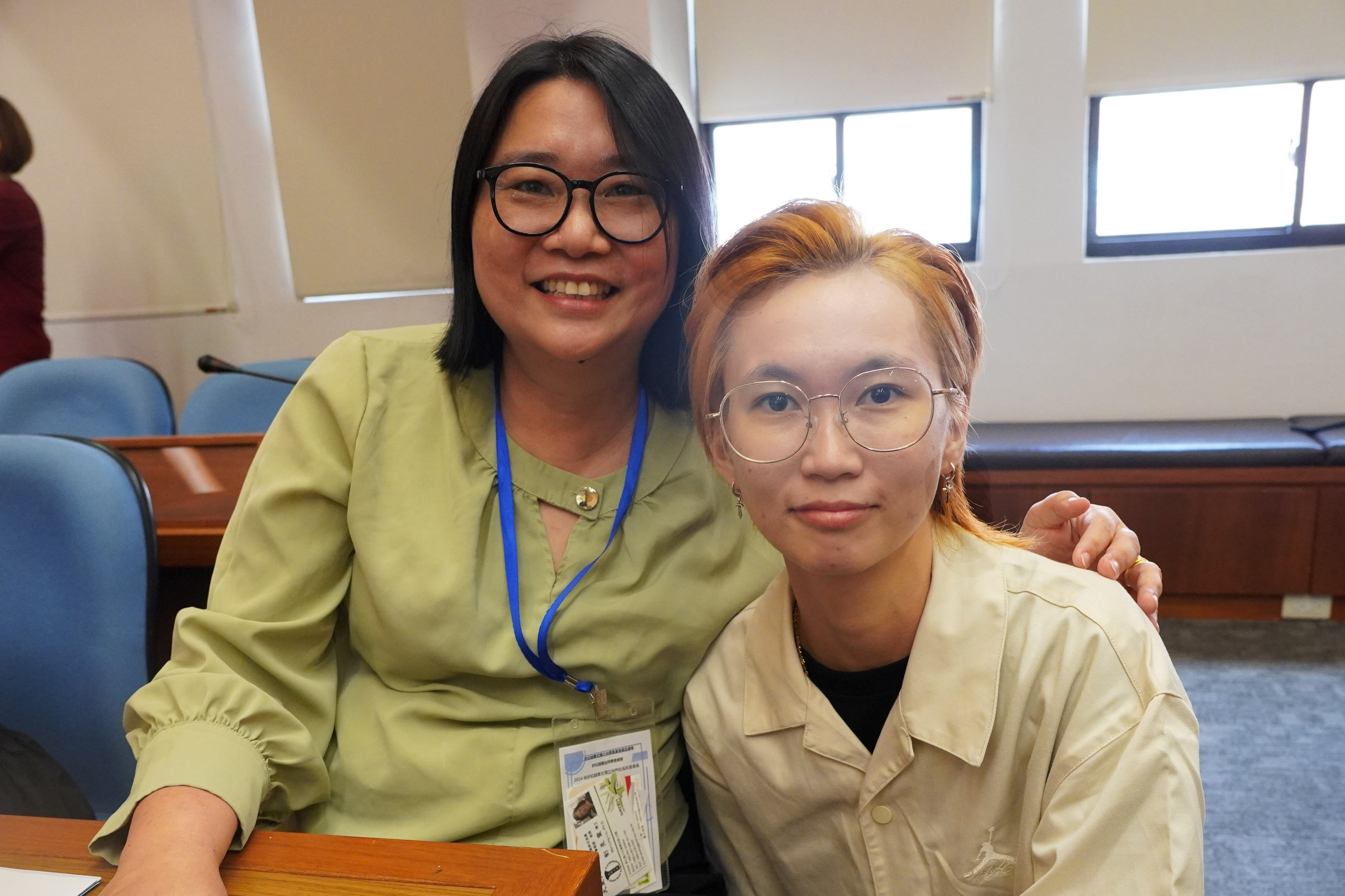 ▲來自馬來西亞砂拉越獨立中學校長及董事長考察團訪問大葉大學，雙方期望加強教育合作，為學生提供更豐富的學習機會。（記者張溎壕攝）