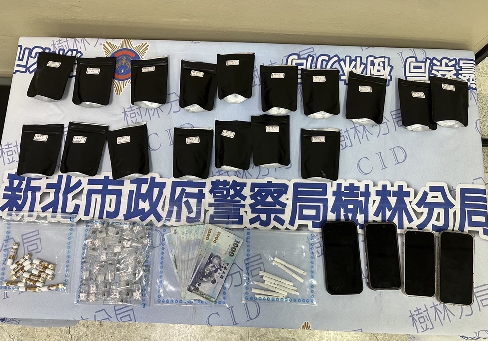 「小蜜蜂」運喪屍毒 樹林警溯源刨根斷北部集團 223 248241016a08