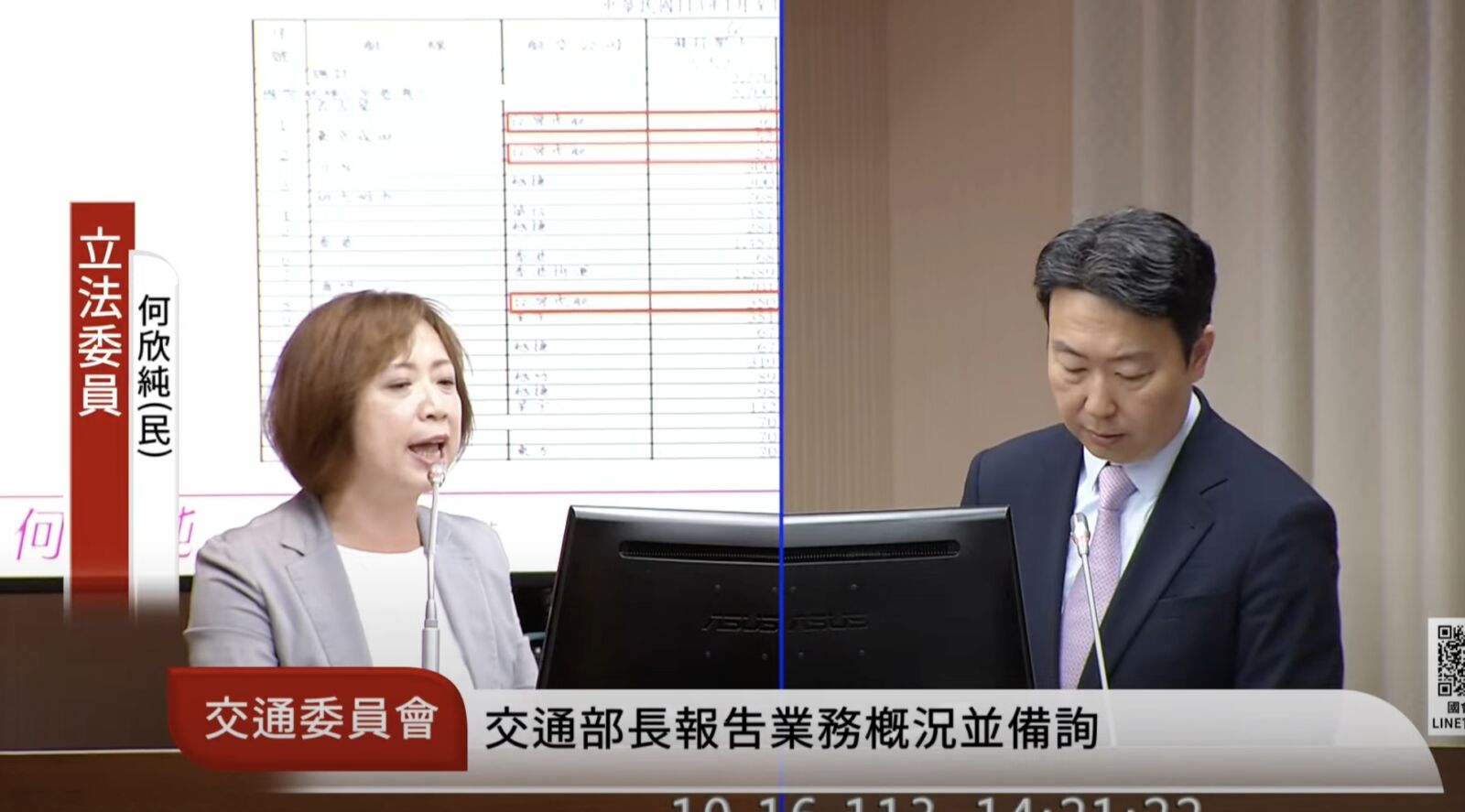 何欣純質疑虎航撤出台中航線　華航董事長謝世謙驚爆原因 233