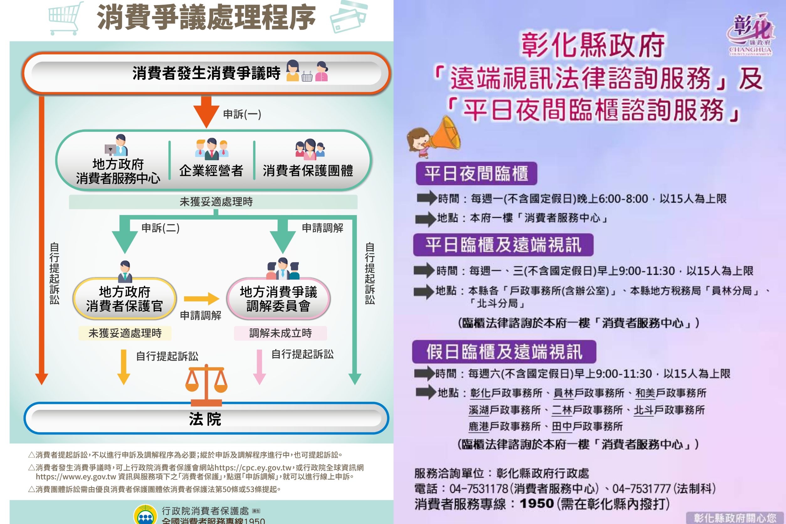▲彰化縣政府舉辦「交友服務爭議多-聰明消費停看聽」宣導會，提醒消費者在簽署相關契約時，須格外謹慎，以避免不必要之損失。（記者張溎壕攝）