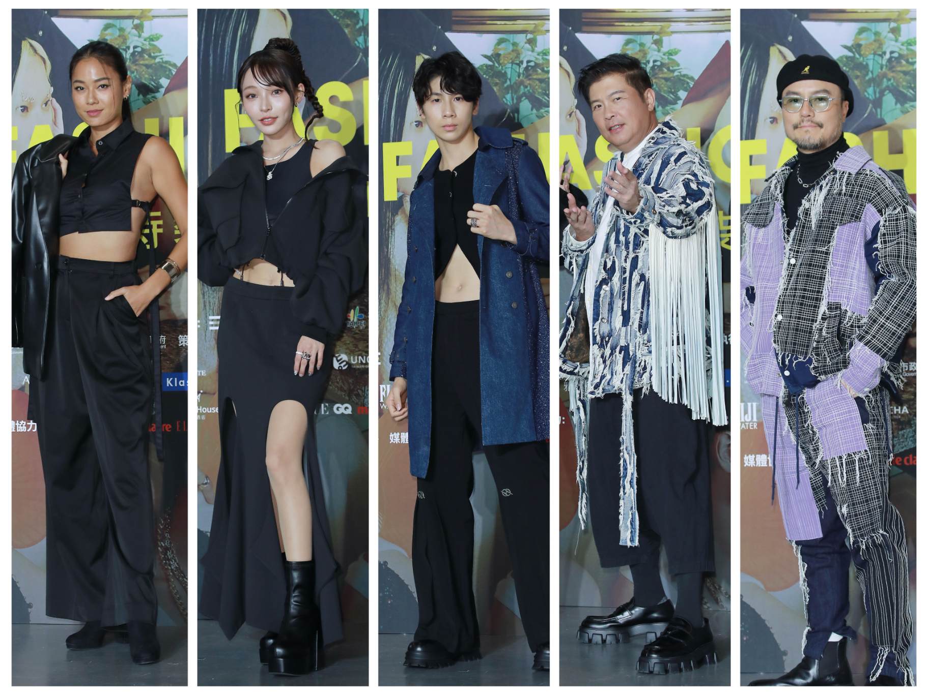 2024「臺北時裝週」開幕秀:1. 林郁婷、曾國城、李銘忠、莊凱勛、王麗雅、林襄華麗現身