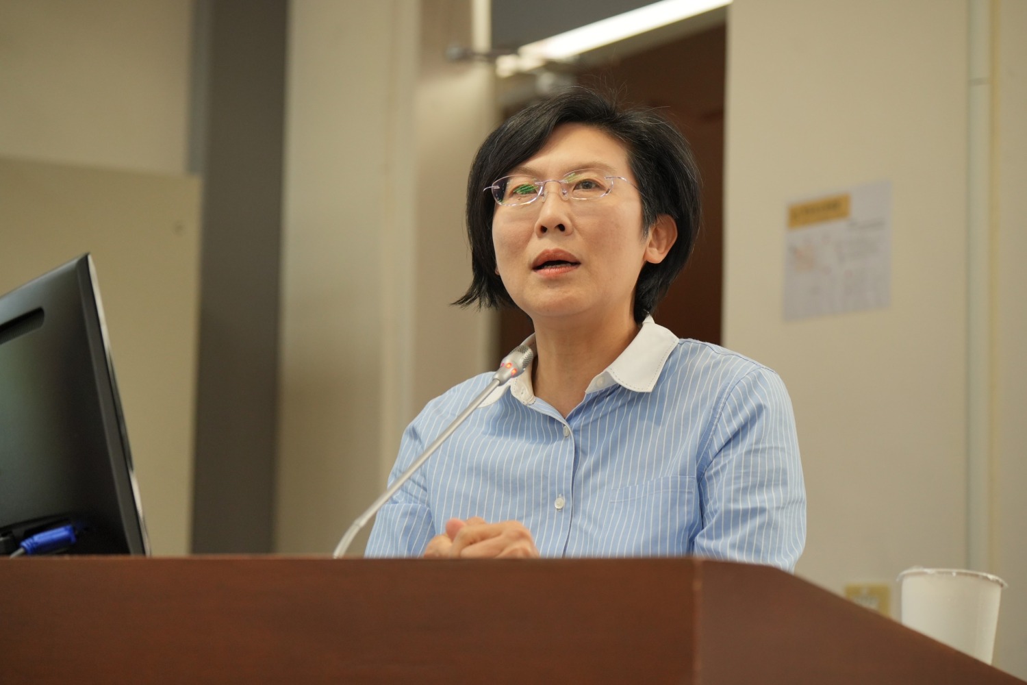林岱樺強調,全球農業邁向數位化,台灣農業必須加速跟上趨勢,才能在國際競爭中占有一席之地。(圖/林岱樺國會辦公室)