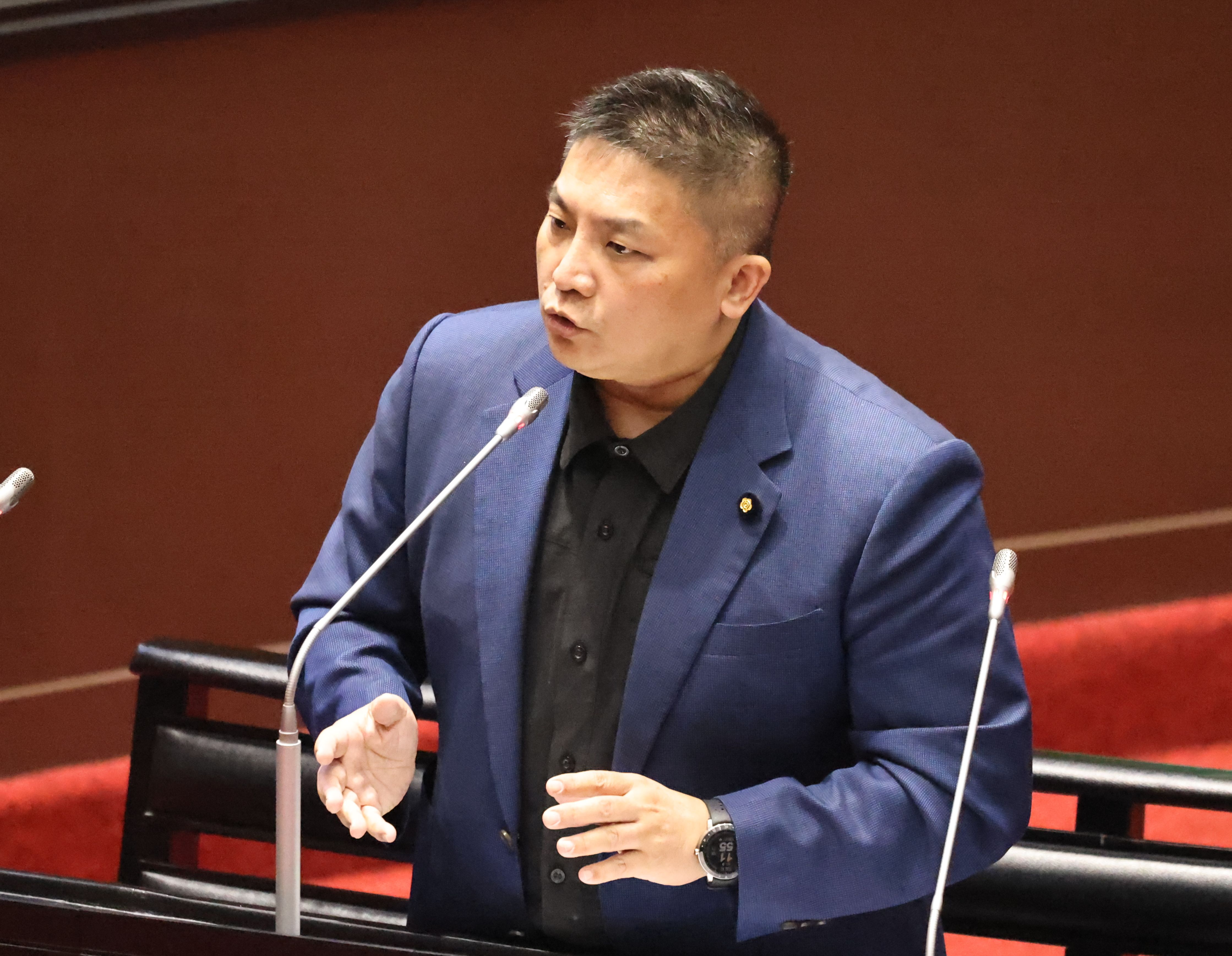 國民黨立委吳宗憲駁斥黃暐瀚爆料,喊「瞎」。資料照片/林啟弘攝