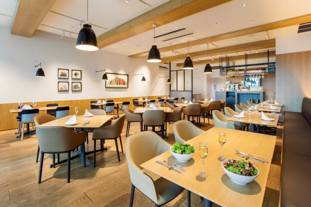 咖啡餐廳「CAFE Stylo」。（© 銀座 伊東屋）