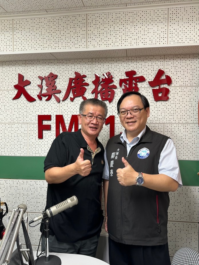 桃警前進大溪廣播電台 直播宣導強化民眾識詐能力 21 S 16908308