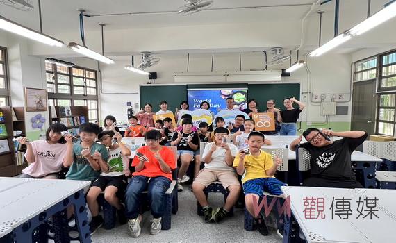 福德國小響應世界糧食日,倡議食體驗感受物質完全利用的價值!