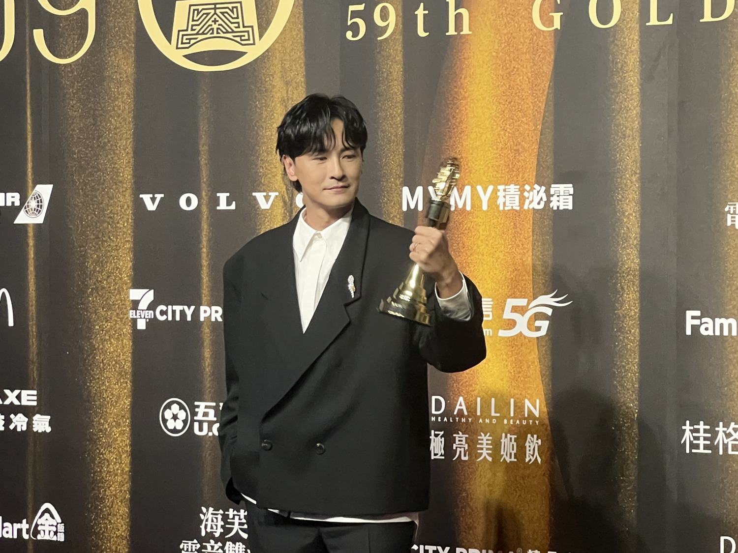 鄭元暢表示:謝謝在生活中有一群很可愛、貼心、理解、包容,愛我的家人朋友們,也謝謝觀眾!(圖/司徒攝)
