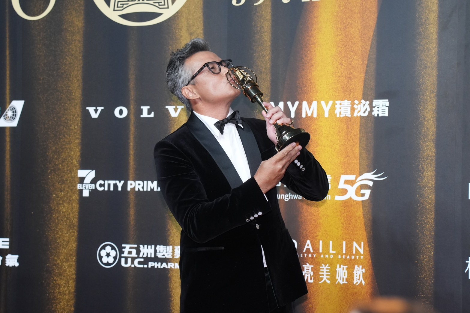 迷你劇集(電視電影)男主角獎:李銘順/八尺門的辯護人。圖/陳思豪、梁鴻欣攝