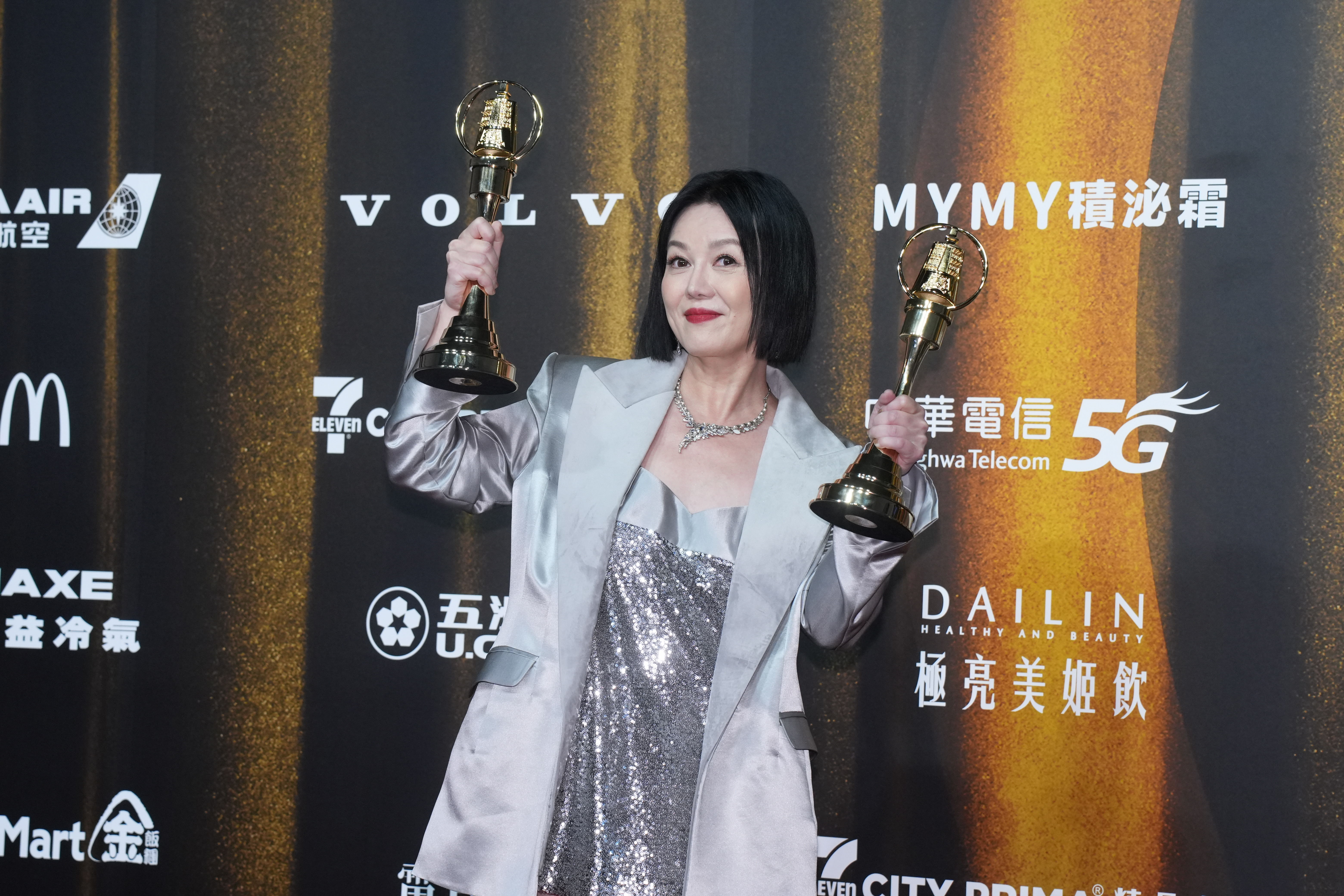 迷你劇集(電視電影)女配角獎:苗可麗/愛愛內含光。圖/陳思豪、梁鴻欣攝