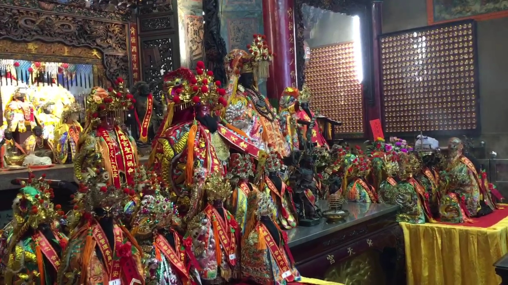 ▲2024年「獨鰲敦厚‧客遊永靖」三山國王客底文化節，今年由舜天宮主辦，讓大眾有機會深入了解客家族群的文化背景與生活方式。（記者張溎壕攝）