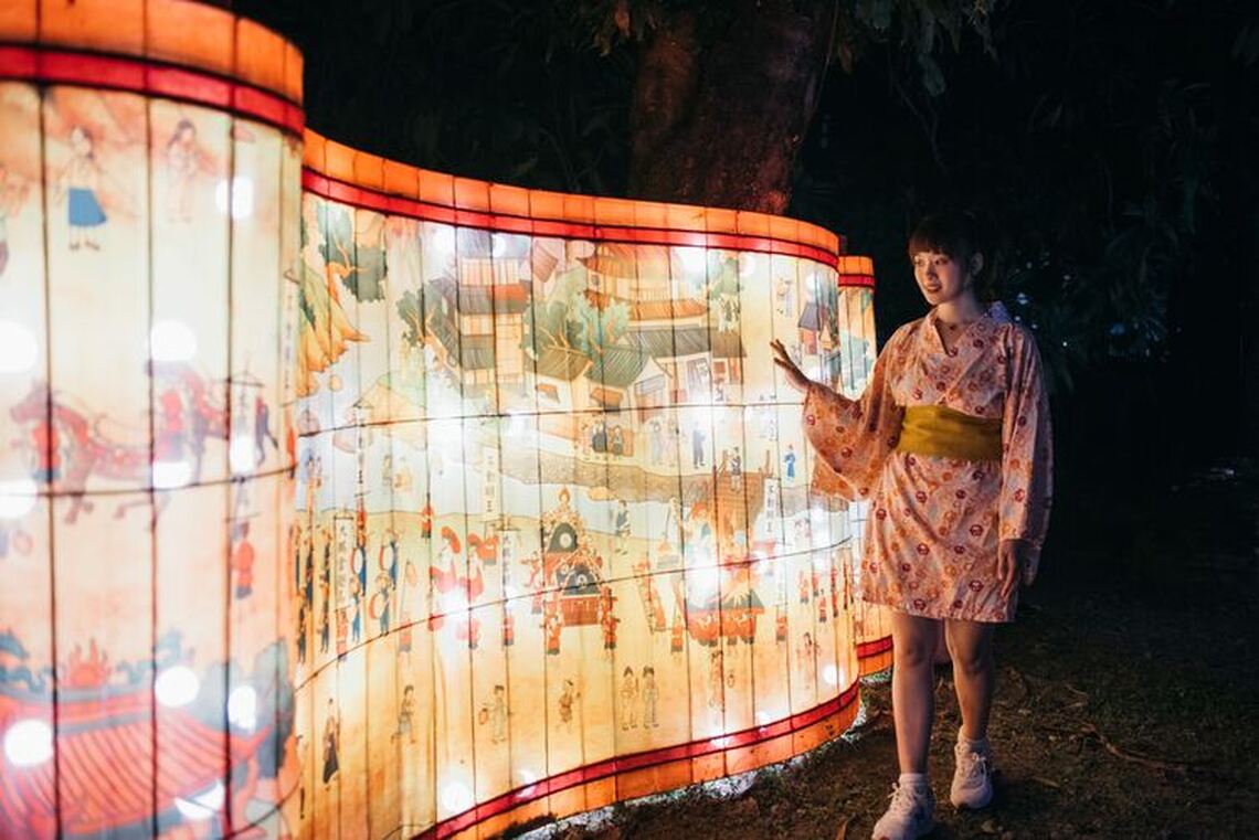 台南關子嶺溫泉節落幕燈飾延展明年2月