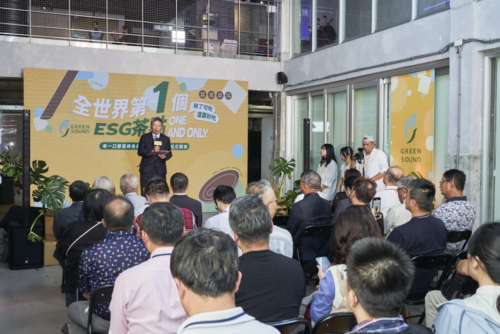 GreenSound創辦人莊益民現場說明產品研發心路歷程