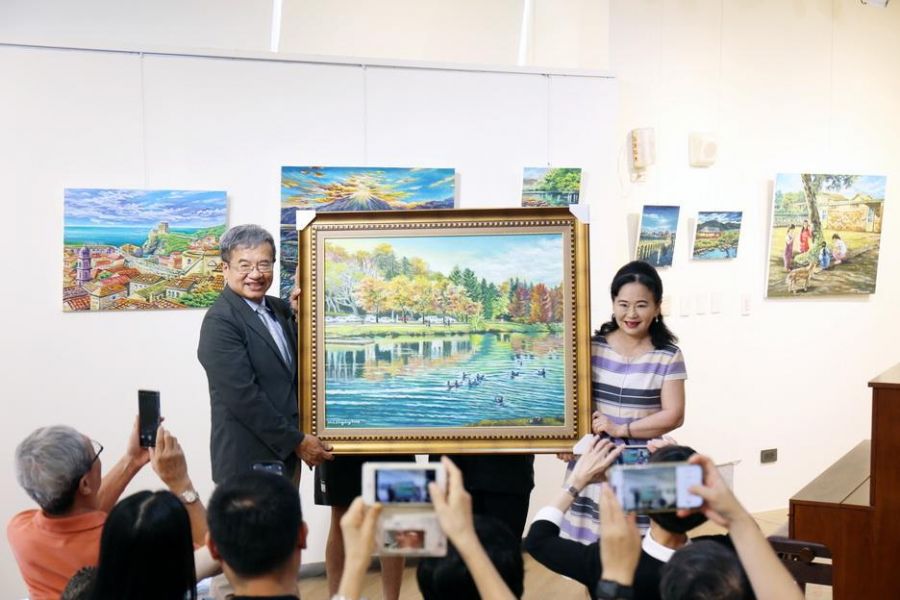 從學術殿堂到畫室!史宗玲重拾畫筆展現藝術創作