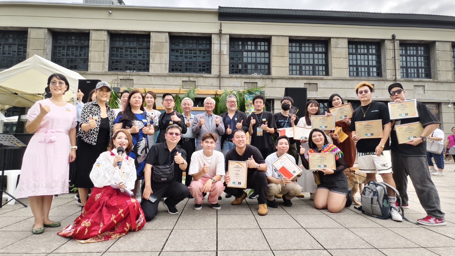 2024松菸住棚國際文化藝術節,充滿創意與文化交流的盛會,於台北松菸文創園區盛大舉行。 (圖/大衛異象電影工作者協會提供)