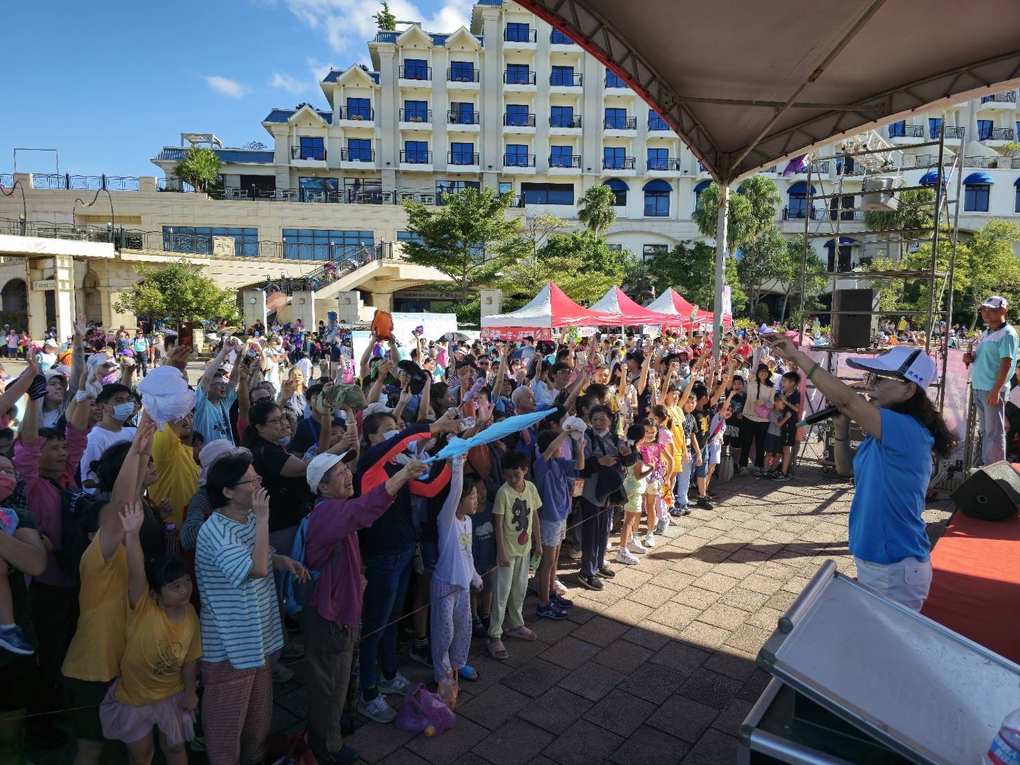 淡水獅子會多年來積極推動反毒反詐騙健走活動,該活動已成為國際獅子會300B1區的年度盛事。(記者 黃荷琇翻攝)