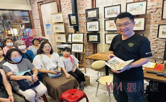 蕭漢元創作個展在源成發藝棧，田中央街道風華被看見!