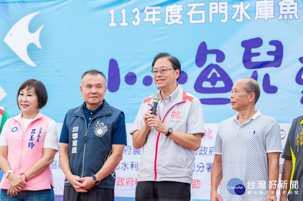 張市長致詞。<br /><br />