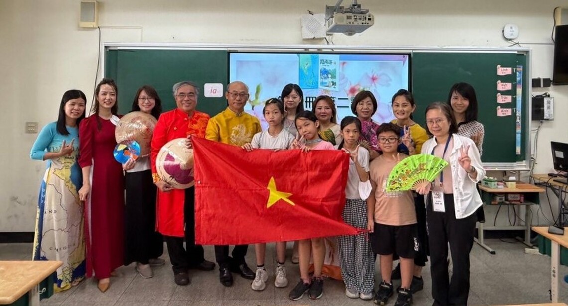 高市河堤國小新住民語文教學新風貌 多元文化的交會 激發學生學習熱情的公開課