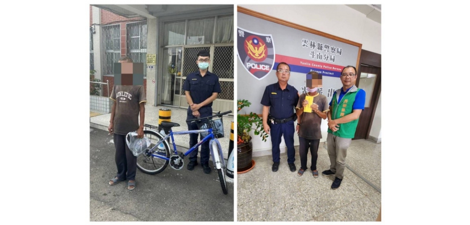 雲林縣新光派出所警助弱勢民眾渡難關 通報基金會急難救助
