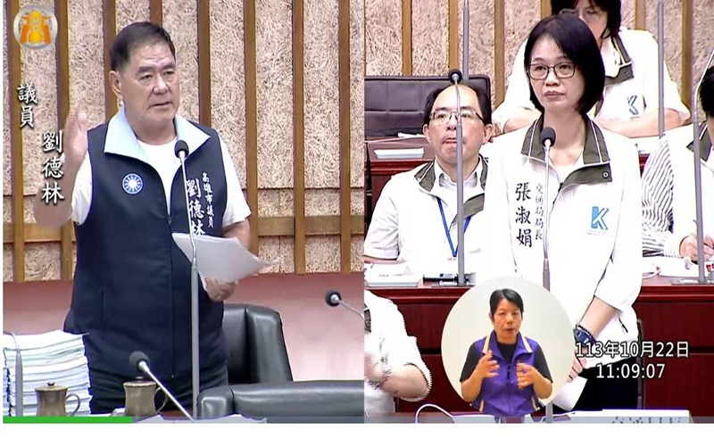 高雄塞車問題與行人安全惡化 劉德林議員促請交通局積極改善