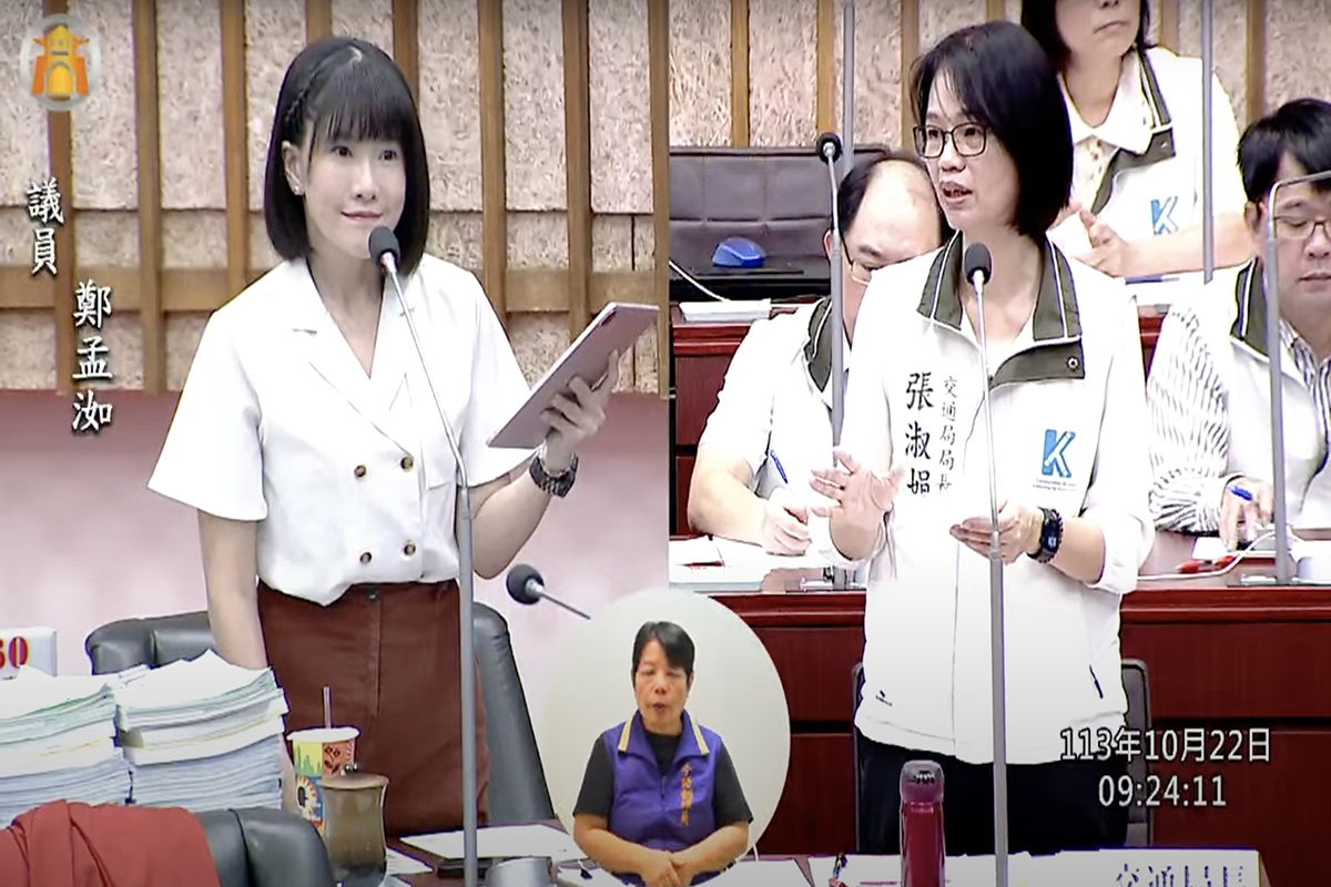 高雄公車候車亭很障礙 鄭孟洳要求交通局全面盤點並立即改善