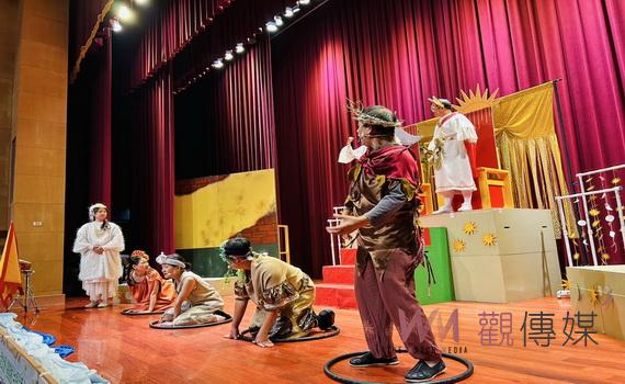 萍蓬草兒童劇團埔心演出,兒童台語劇用搖錢樹教導小朋友不要貪婪!