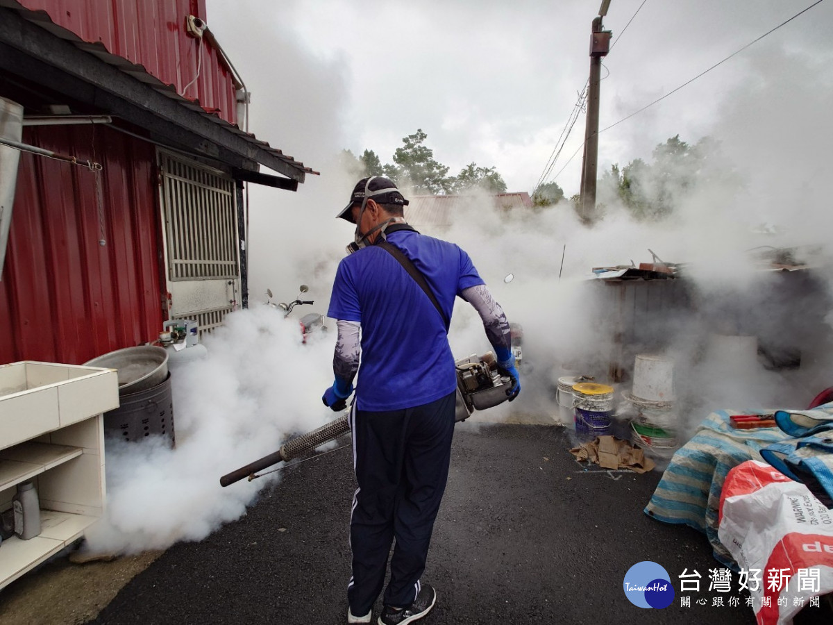 彰化縣今年首例本土登革熱個案現蹤，籲請民眾落實孳生源清除。圖／彰化縣政府提供