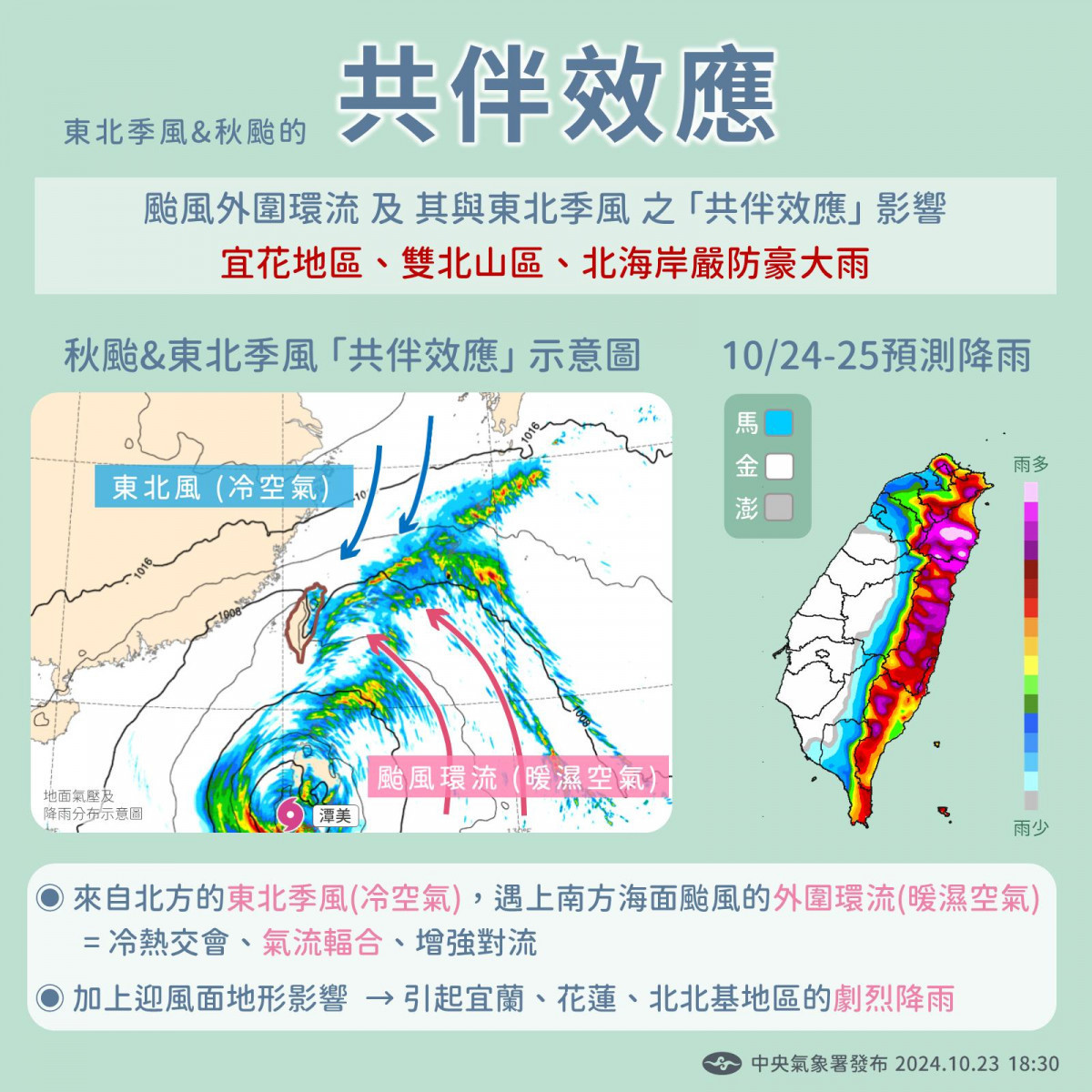 (圖/翻攝自Facebook帳號報天氣 - 中央氣象署)
