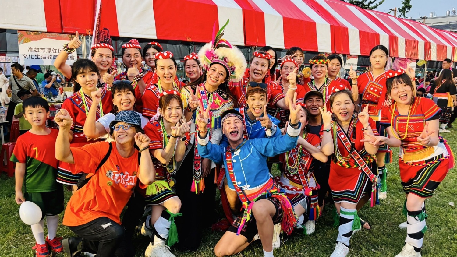 TAKAO都會區阿美族豐年祭 青年踴躍參與