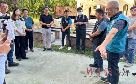 立委劉建國全面提升校園安全　攜手教育部檢視校園水溝蓋