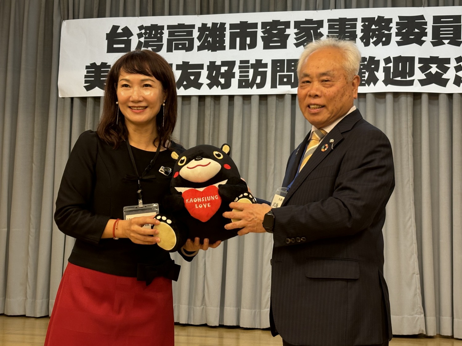 高雄市客家兒童合唱團赴日交流 百人列隊熱烈歡迎